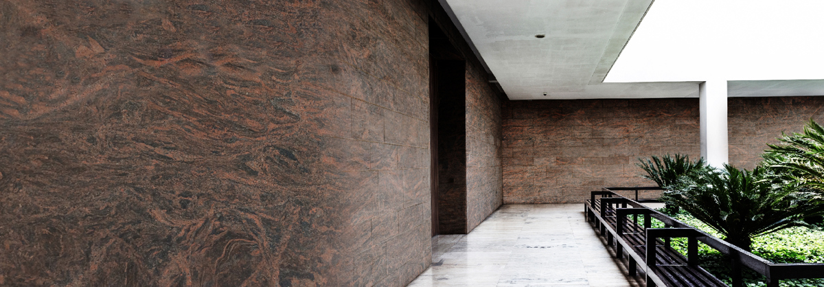 Valcano granite in black/red - Slabs and block avalaible | Ferrari Graniti