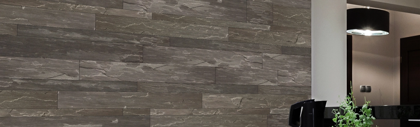 Laufende Verlegung Wandverkleidung