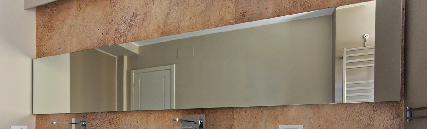 Wandverkleidung Verlegung mit durchgehender Äderung