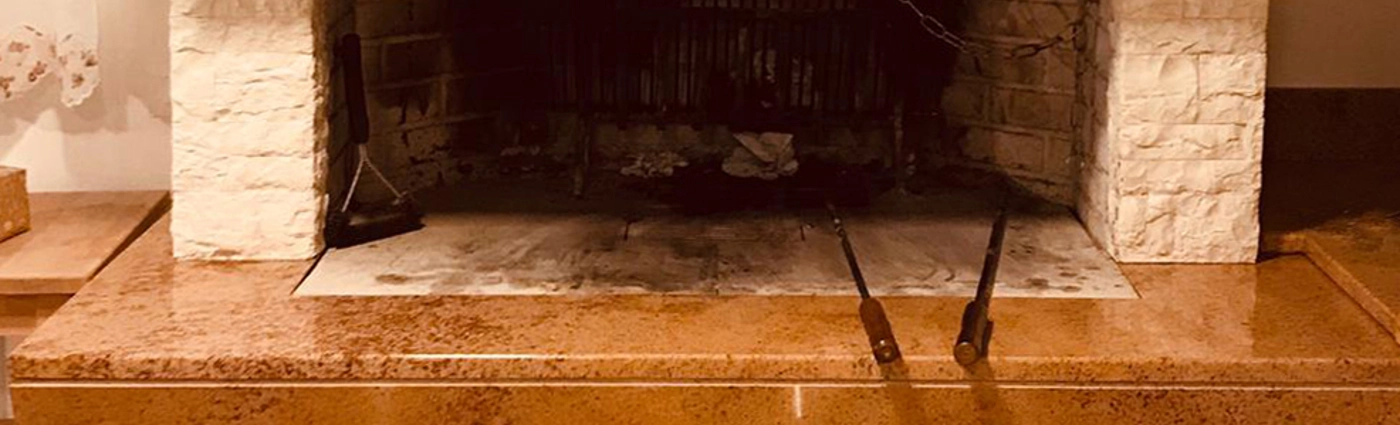 Camini e stufe rivestiti in Granito