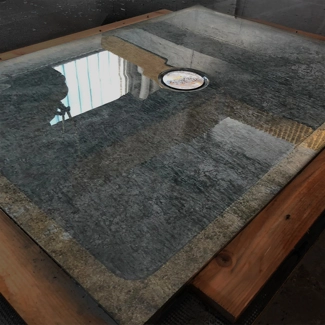 Piatto doccia in Serpentino