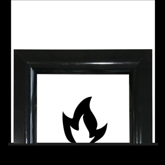 Rivestimento in Granito Nero Assoluto Lucido