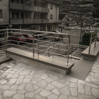 Copri-muretto in Quarzite Grigia