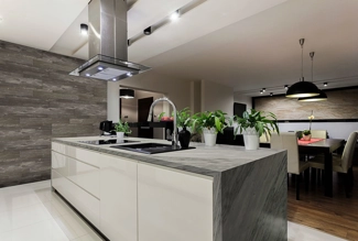 Carrara kitchen top