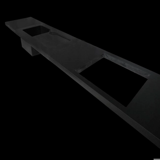 Kitchen Absolute Black Honed granite