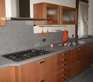 Piano cucina in Celina Grey