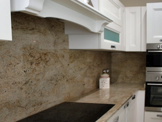 Countertops in granite Ivory Fantasy