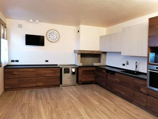 Kitchen countertop in Absolute black granite