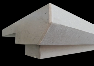 Fensterbänke in verschiedenen Stärken in Marmor Trani