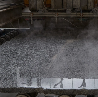 Fiammatura e spazzolatura