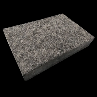 Elemento fiammato in granito Angola Black