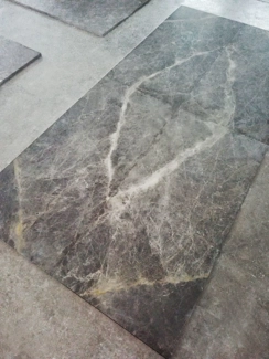 Open book marble floor