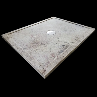 Kashmir White granito's shower tray