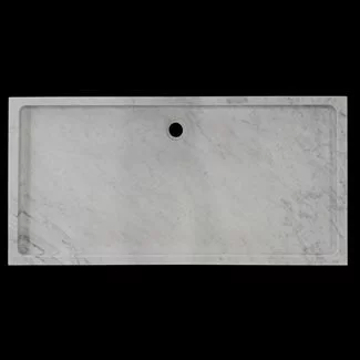 Carrara Marble shower tray
