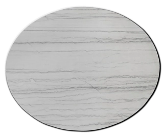 Tisch aus weißem Quarzit von Macaubas