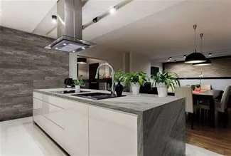 Marmo Carrara kitchen top