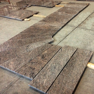 Preposa scala in granito Aurora Grey