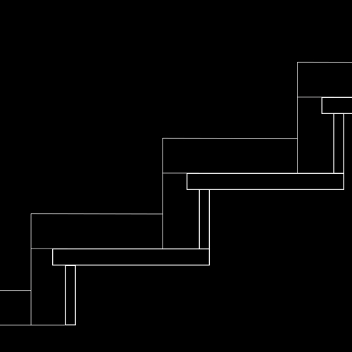 Sezione quadra e zoccolo a nastro