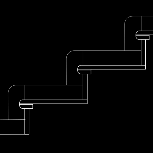 Sezione a toro con listello incassato e zoccolo a nastro